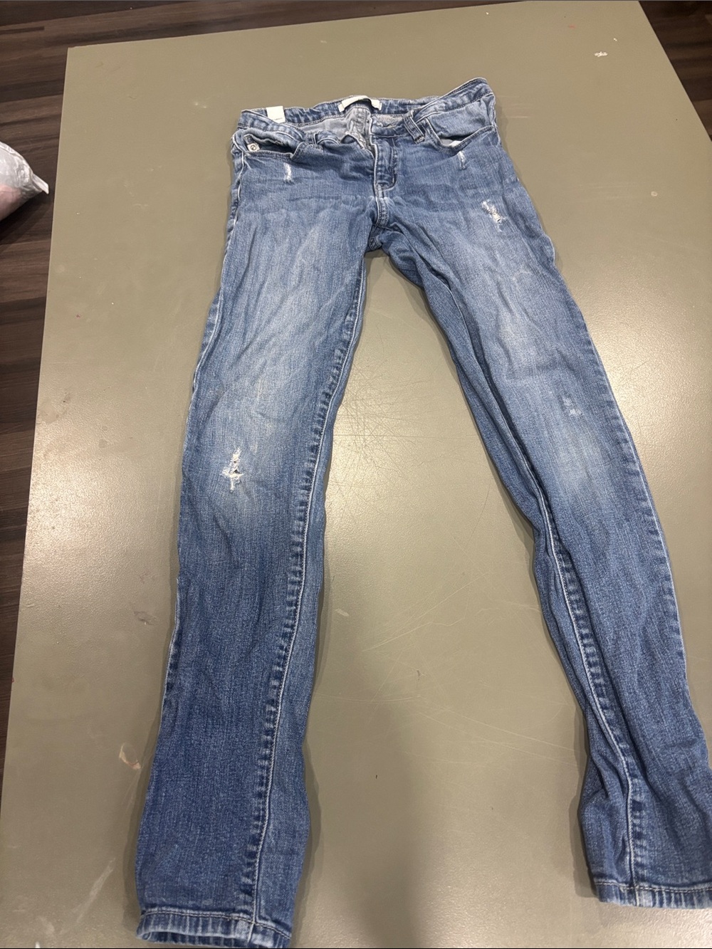 KanCan Distressed Light Blue Skinny Jeans